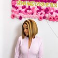 Perruque Bob Highlight – Lisse