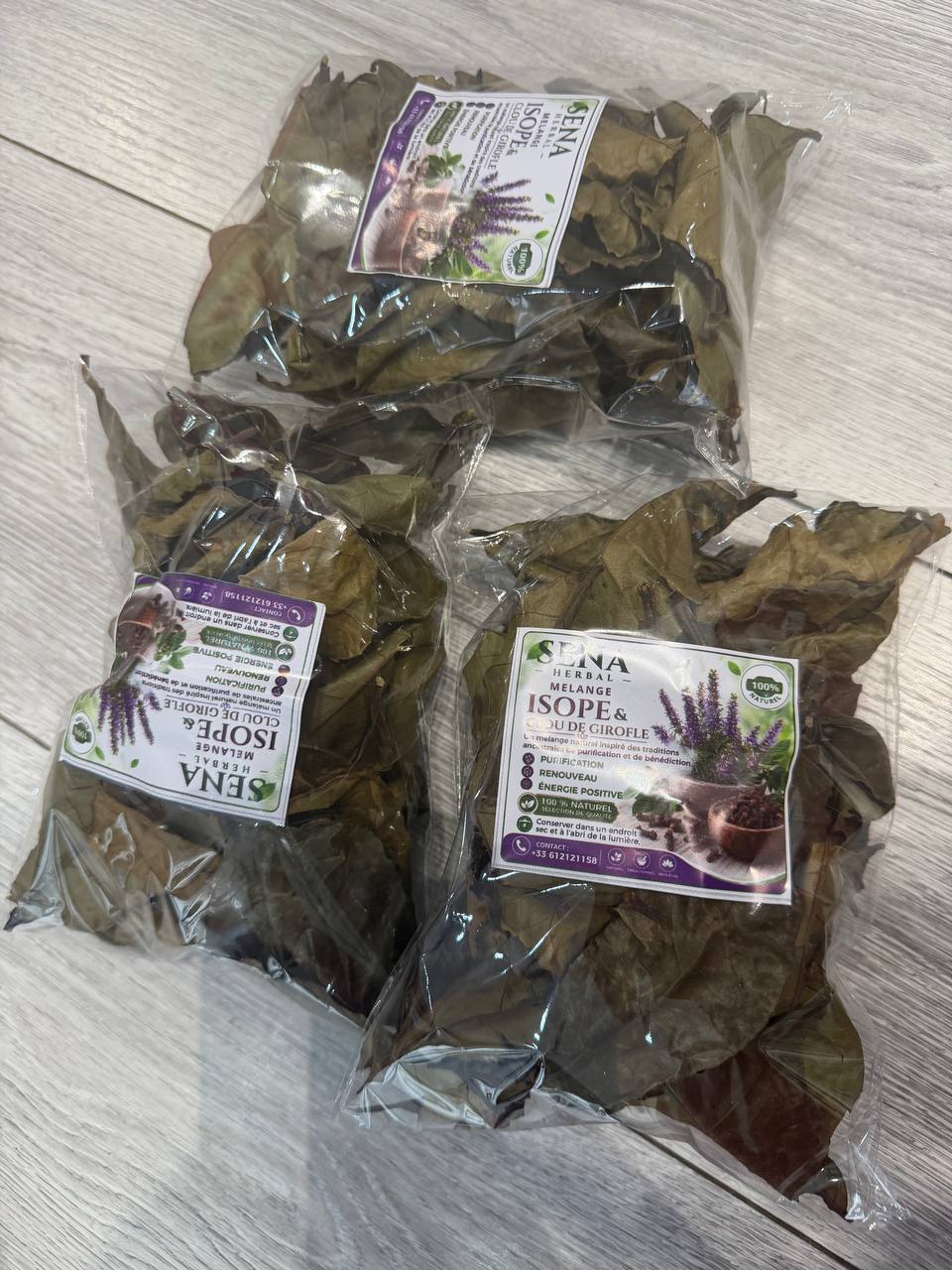 Feuilles d’Hysope séchées naturelles – Purification et nettoyage spirituel (Hysope africaine)