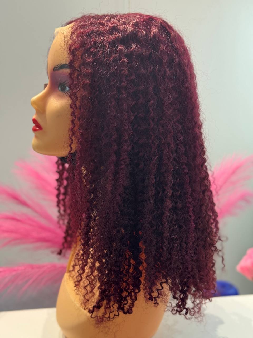 Carré lisse cheveux naturels